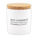 Urban Concepts by DECOCANDLES - Highly Scented Soy Candle - Long Lasting - Hand Poured in USA (9 Oz. Cork, White Tea &amp; Bamboo)