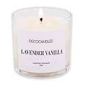 Urban Concepts by DECOCANDLES - Highly Scented Soy Candle - Long Lasting - Hand Poured in USA (6 Oz., Lavender Vanilla)