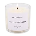 Urban Concepts by DECOCANDLES - Highly Scented Soy Candle - Long Lasting - Hand Poured in USA (6 Oz., Juicy Green Apple)