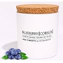 Urban Concepts by DECOCANDLES - Highly Scented Soy Candle - Long Lasting - Hand Poured in USA (9 Oz. Cork, Blueberry Cobbler)