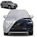 Urban Crusier Hyryder 100% Waterproof Car Cover | Dustproof Sun Protection Cover | Soft Cotton Lining | Triple Stitched | Mirror Pocket | Antenna Pocket | All Weather Body Cover (Silver)