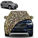 Urban Crusier Hyryder 100% Waterproof Car Cover | Dustproof Sun Protection Cover | Soft Cotton Lining | Triple Stitched | Mirror Pocket | Antenna Pocket | All Weather Body Cover (Army)