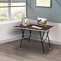 Urban Decor Multipurpose Table – Compact and Foldable for Office or Study Use with Strong Metal