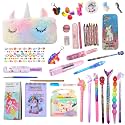 Unicorn Stationery Set for Girls Birthday Return Gifts for Kids School Supply Stationery Combo Set (Set of 44)