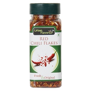 urban flavorz red chili flakes 36gm