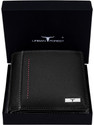 URBAN FOREST Men Casual Black Genuine Leather