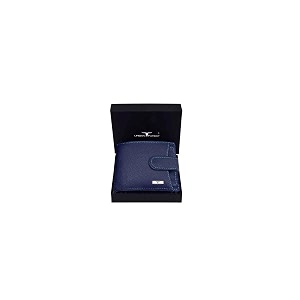 urban forest oswald blue leather wallet for men