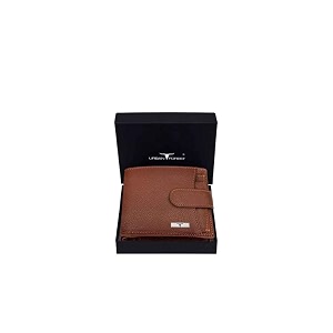 urban forest oswald redwood leather wallet for men