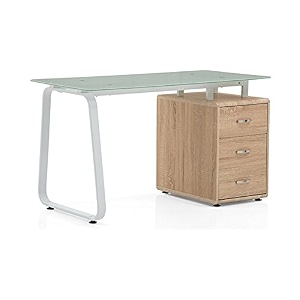 urban ladder eddings study table finish  natural oak