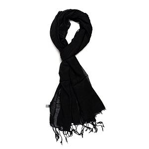 rayon breeze stoles - lightweight amp breathable solid colors for both women amp men 70 x 180 cm - perfect for summer wear