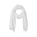 Sequence Rayon Self Design Stole with fringes for Women