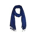 Sequence Rayon Self Design Stole with fringes for Women