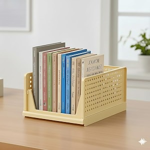 urban luxy clothes organizer for wardrobe cupboard organizer for clothes foldable and stackable closet organizer drawer organizer for clothes 1pcs-big ivory yellow