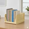 URBAN LUXY Clothes Organizer for Wardrobe Cupboard Organizer for Clothes Foldable and Stackable Closet Organizer Drawer Organizer for Clothes (1PCS-Big, Ivory Yellow)
