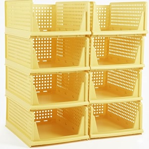 urban luxy collapsible wardrobe 12pcs-big yellow