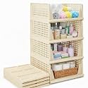 URBAN LUXY Collapsible Wardrobe (5PCS-BIG, Yellow)