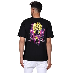 Urban Ninja Mens Printed Round Neck Pure
