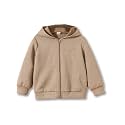 URBAN OX Zipper Fleece Hoodies Jacket for
