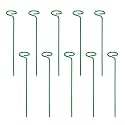 Urban Plant Garden Stakes - Metal Plant Support Sticks | Home Garden Accessories (Set of 5)