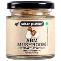 Urban Platter Agaricus Blazei Murill (ABM) Mushroom Extract Powder, 50g (Rich in Beneficial Polysaccharides | Mushroom of Life | Cognitive Health | Vegan)