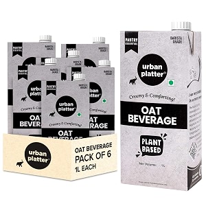 urban platter oat beverage 1l pack of 6 oatwow  plant based  barista grade  daily pantry essential  creamy and delicious