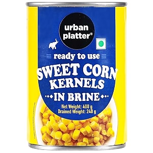 urban platter ready to use sweet corn kernels in brine 400g drained weight 240g