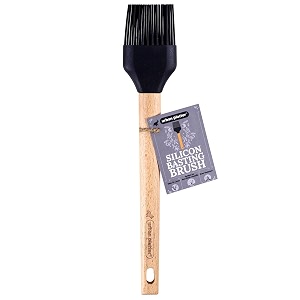 urban platter silicone basting brushwooden basting brush with silicone bristles for bbqgrillingpastry with wooden handle easy to clean perfect for non-stick utensils heat-resistant