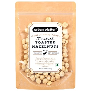 urban platter toasted unsalted turkish hazelnuts 200g dry fruit