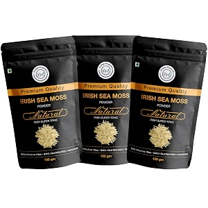 irish sea moss powder 100 g pack 3  superfood supplement  rich in vitamins minerals amp antioxidants  supports skin health digestion amp immunity  vegan amp gluten-free