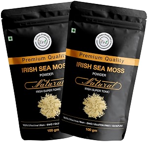 irish sea moss powder 100 g pack 2  superfood supplement  rich in vitamins minerals amp antioxidants  supports skin health digestion amp immunity  vegan amp gluten-free