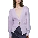 URBAN REVIVO Women Knitted Cardigans Long Sleeve