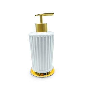 urabn sajavaat soap dispenser silver chrome soap liquid bathroom dispenser bottle -empty bottle for shampoobodywash 500 ml - shampoo