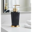 Urabn Sajavaat Soap Dispenser Silver Chrome Soap Liquid Bathroom Dispenser Bottle -Empty Bottle for Shampoo/Bodywash 500 ml - Shampoo