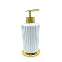 Urabn Sajavaat Soap Dispenser Silver Chrome Soap Liquid Bathroom Dispenser Bottle -Empty Bottle for Shampoo/Bodywash 500 ml - Shampoo