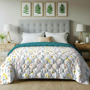 urban space printed double ac blanket for  ac room