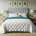 Urban Space Printed Double AC Blanket for  AC Room