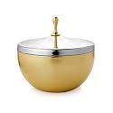 URBAN SPOON Raga Double Walled Stainless Steel Serving Bowl with Lid | Storage Bowl Gold - 1000 ml.