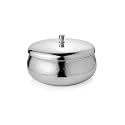 URBAN SPOON Signature Hammered Double Walled Stainless Steel Serving Bowl with Lid | Storage Bowl - 800ml