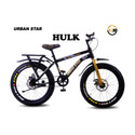 Urban Star HULK | IBC | 20T BMX | IN-BUILT CARRIER | D/D | FAT TYRES | Semi Assembled | 20 T (inch) Fat Tyre Cycle