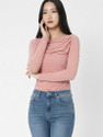 urban streetwear Casual Solid Women Multicolor Top