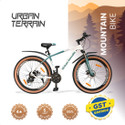 Urban Terrain Aeroblast 27.5T Alloy MTB Cycles Shimano Geared for Men with Dual Disc Brake 27.5 T (inch) Road Cycle