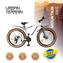 Urban Terrain Aeroblast 27.5T Alloy MTB Cycles Shimano Geared for Men with Dual Disc Brake 27.5 T (inch) Road Cycle