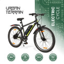 Urban Terrain E-Galaxy For Men/Women Ages 15+ Range 30+km |7.5 Ah Battery Cycles 26 inches Single Speed Lithium-ion (Li-ion) Electric Cycle