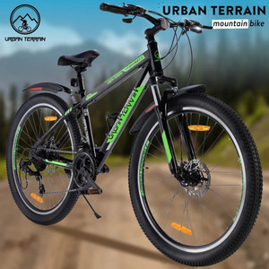 urban terrain ut3013s275 steel mtb cycles shimano geared for men with dual disc brake 275 t inch road cycle