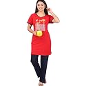 URBAN TREES Women39s Cotton Printed Night Suit