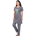 URBAN TREES Women39s Cotton Printed Night Suit