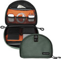 URBAN WOLF Tech Pouch Electronics Organizer for Cables/Adapters/Charger/Hard disk/SD Card (Grey)