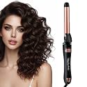 Urban yog Makemeebold Rotating Hair Curling Iron Rod, with Adjustable Temperatures (100°C-230°C), Dual Rotation, 25mm Ceramic Barrel, 360° Swivel Cord, Smooth, Long-Lasting Curls | Gifts for woman