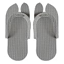 Urbane Home Rubber Bathroom Slipper for Men & Women 1 Pair (Grey)