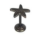Urbanest Starfish Medallion, 3 1/4-inch Wide, Burnt Gold